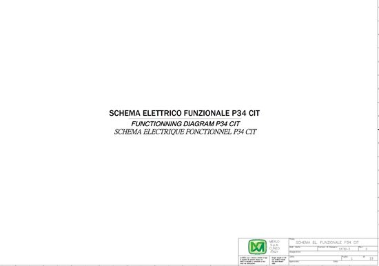 Merlo Turbofarmer P32-P34-P40 2012 electrical diagram - English version [PDF]